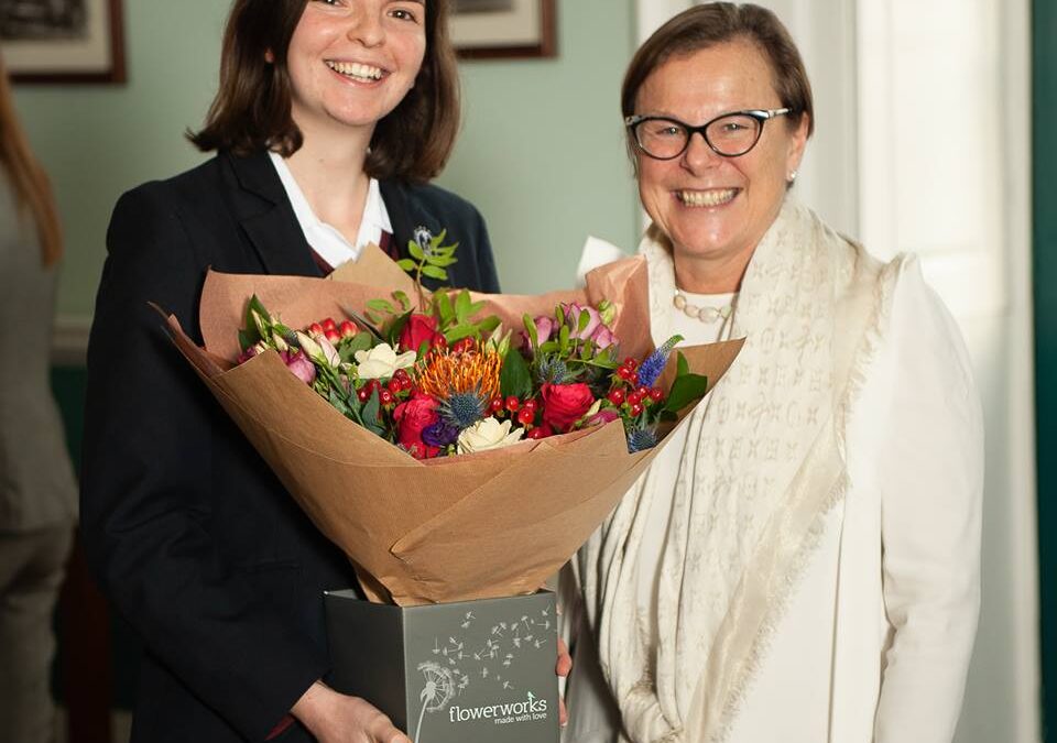 Old Scholar Fiona Wood Returns to Ackworth School