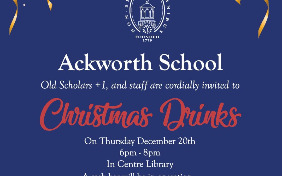 Old Scholar Christmas Drinks