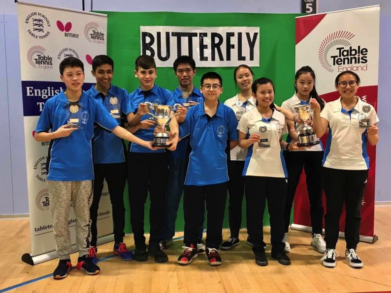 Ackworth Table Tennis Teams in Double Delight