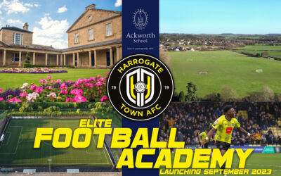 Ackworth School partners with Harrogate Town AFC to launch new Football Academy