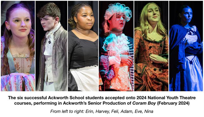 NATIONAL YOUTH THEATRE SUCCESS!